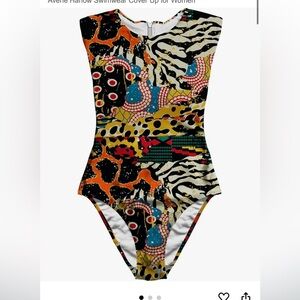 Averie Harlow zip up one piece
